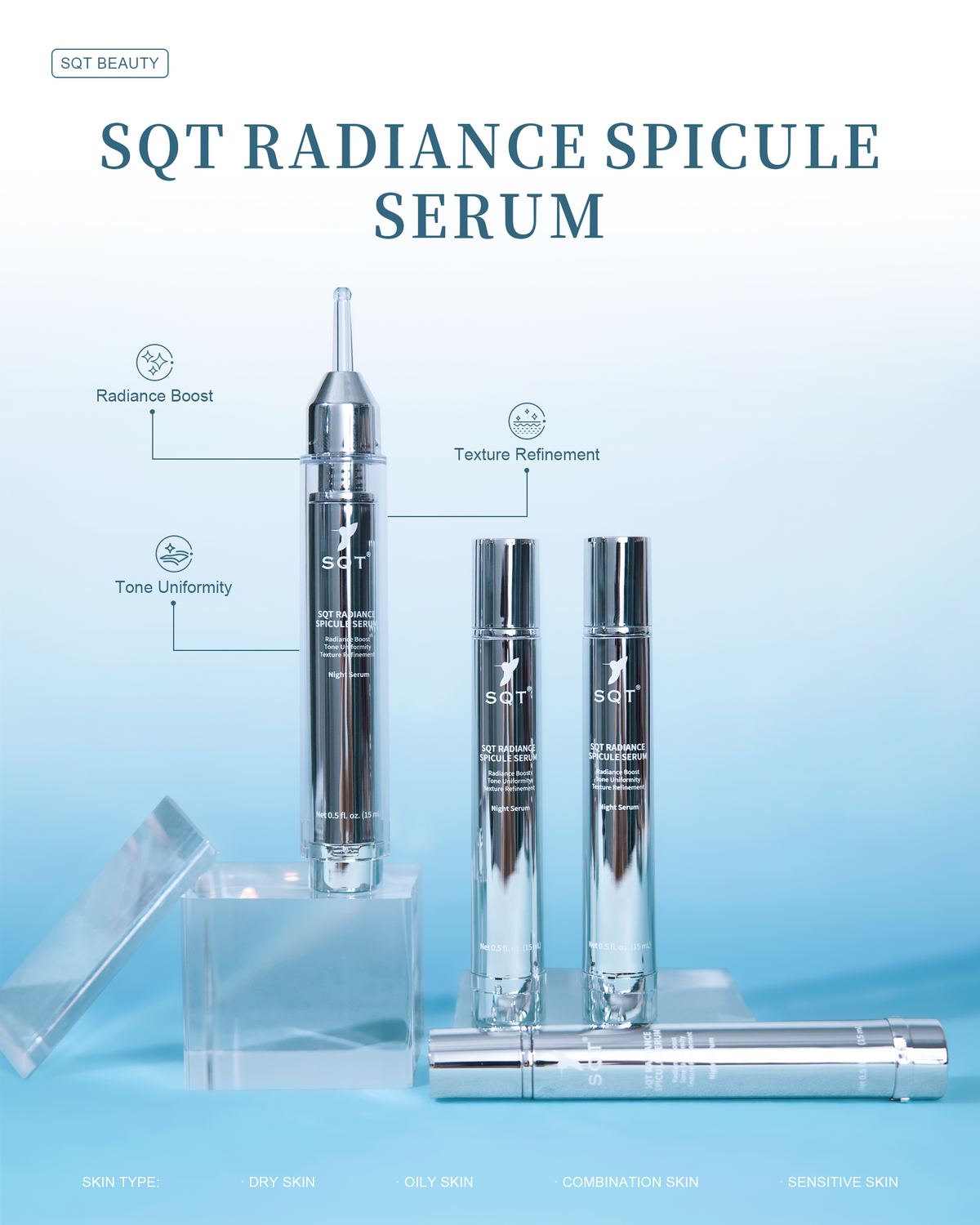 SQT At-Home Spicule Serums