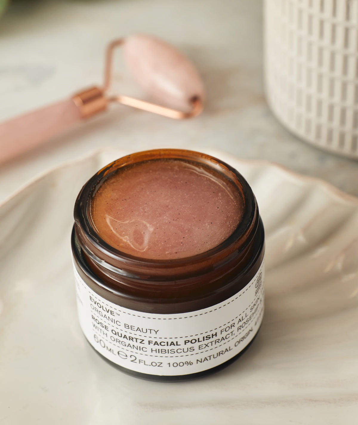 Rose Quartz Facial Polish